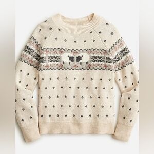 JCrew Girls Fair Isle Sweater NWT Large (10-11)